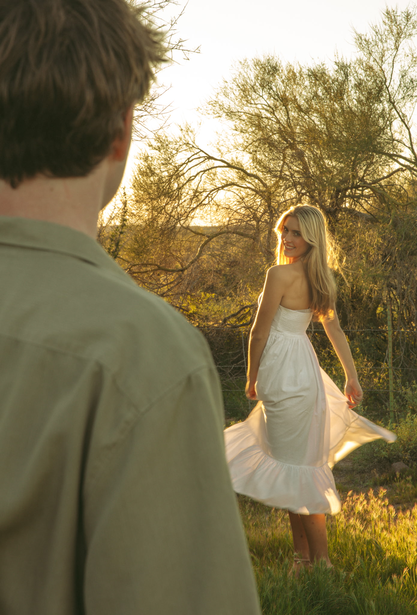 Couples session · Arizona golden hour