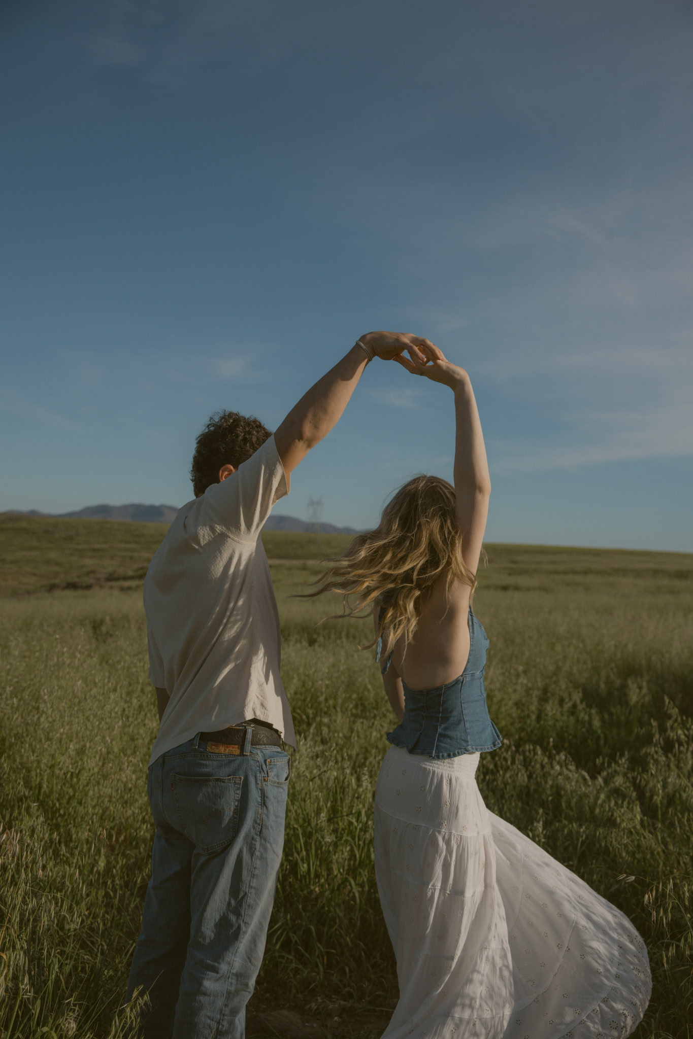 Couples session · Arizona golden hour