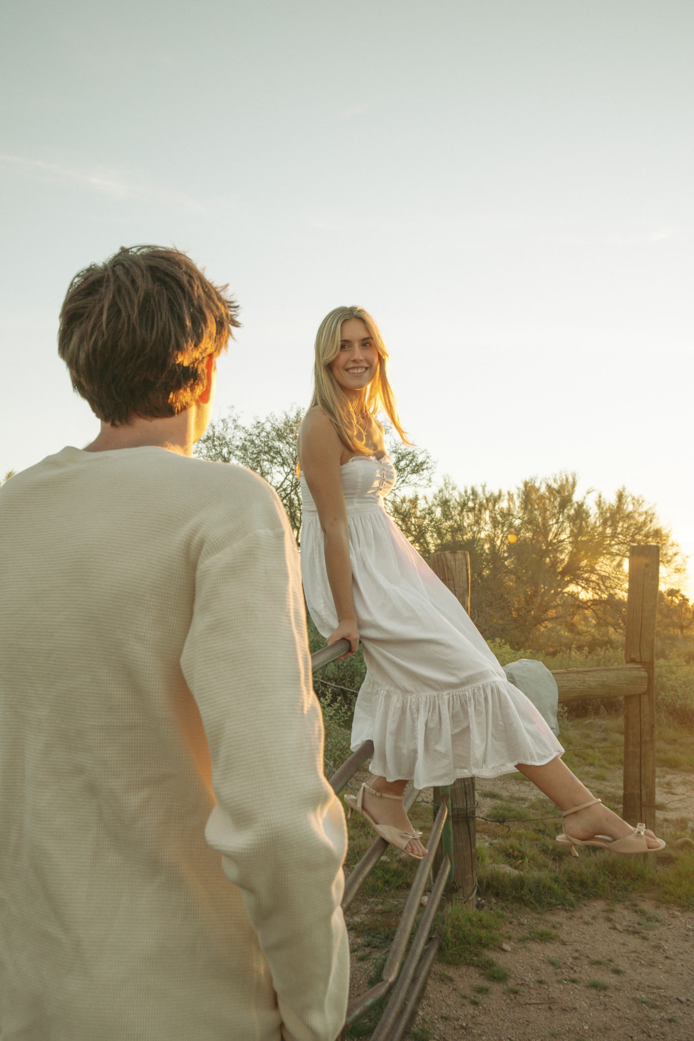 Couples session · Arizona golden hour