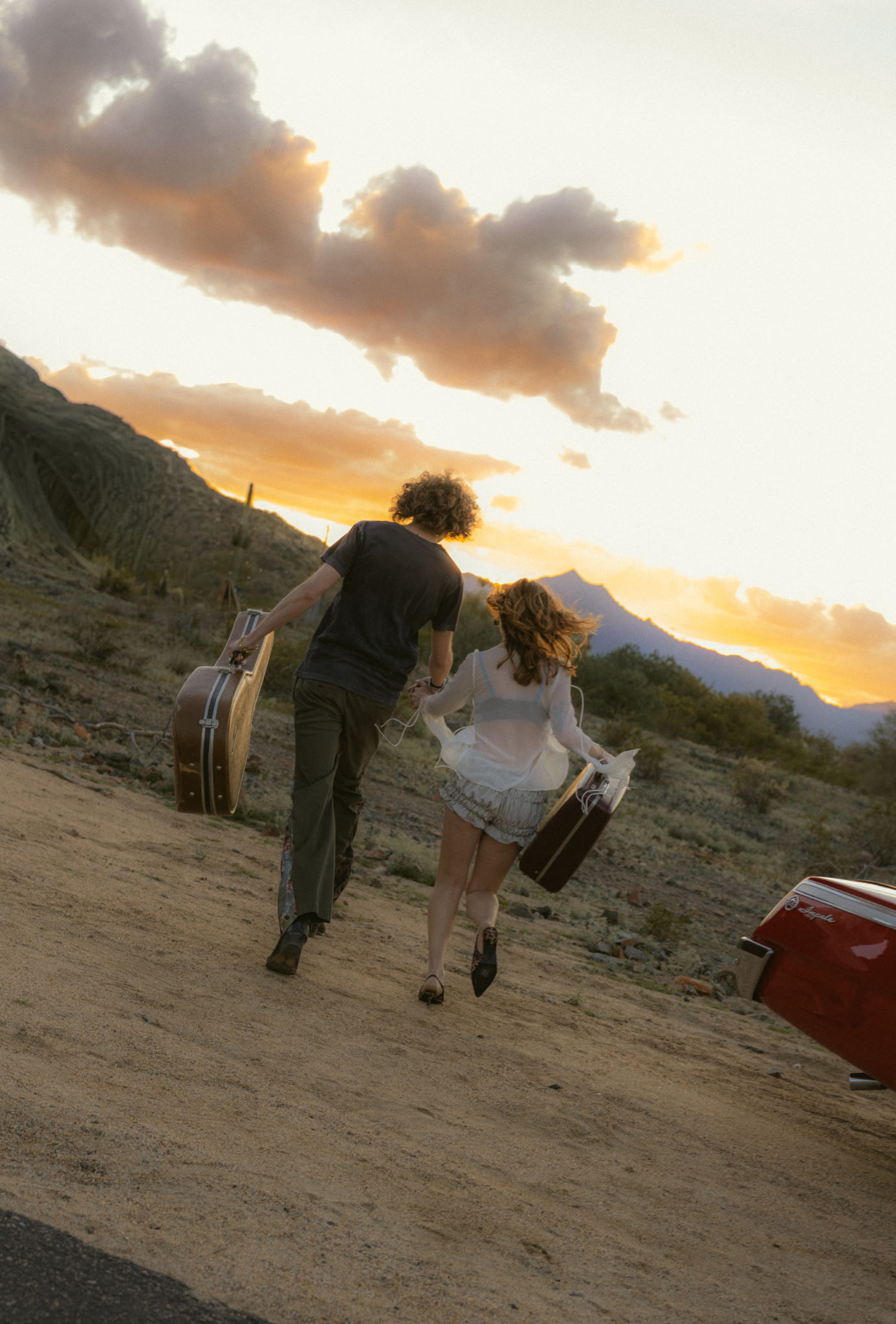 Couples session · Arizona golden hour